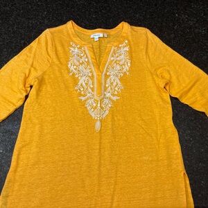 Chico's Vibrant Orange Top